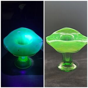 Uranium Glass Jack In The Pulpit